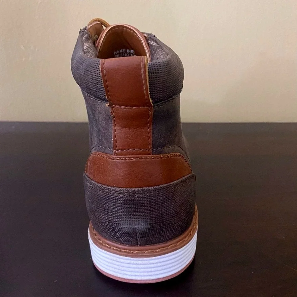 Ferro Aldo Birt Men's Memory‎ Foam Casual Mid-Top Desert Boots